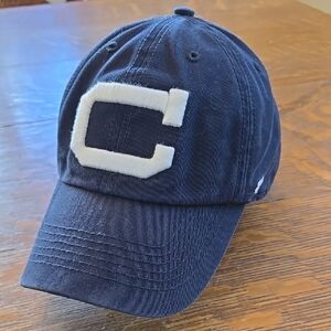 UCONN Huskies Navy Blue Cap with White Lettering